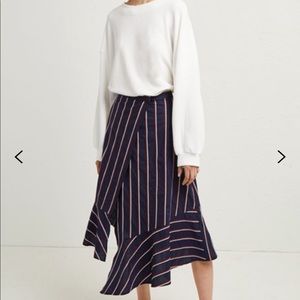 🆕 French Connection | Ceola Cotton Wrapover Skirt